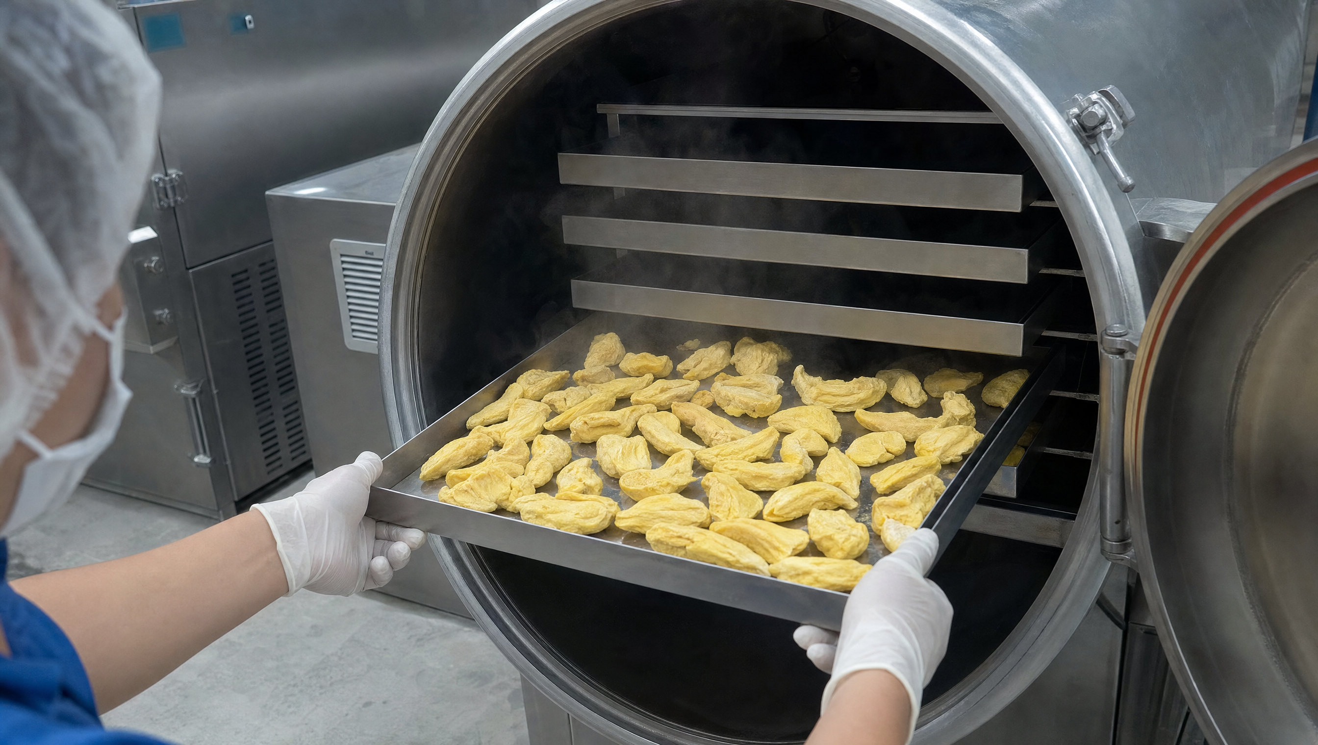 Freeze-drying preparation at the Djirian facility